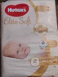 Huggies 2 elit soft 58 шт