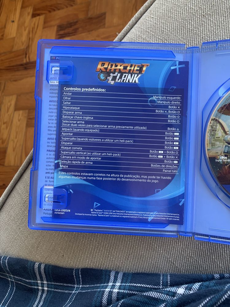 CD de playstation 4 Ratchet & Clank