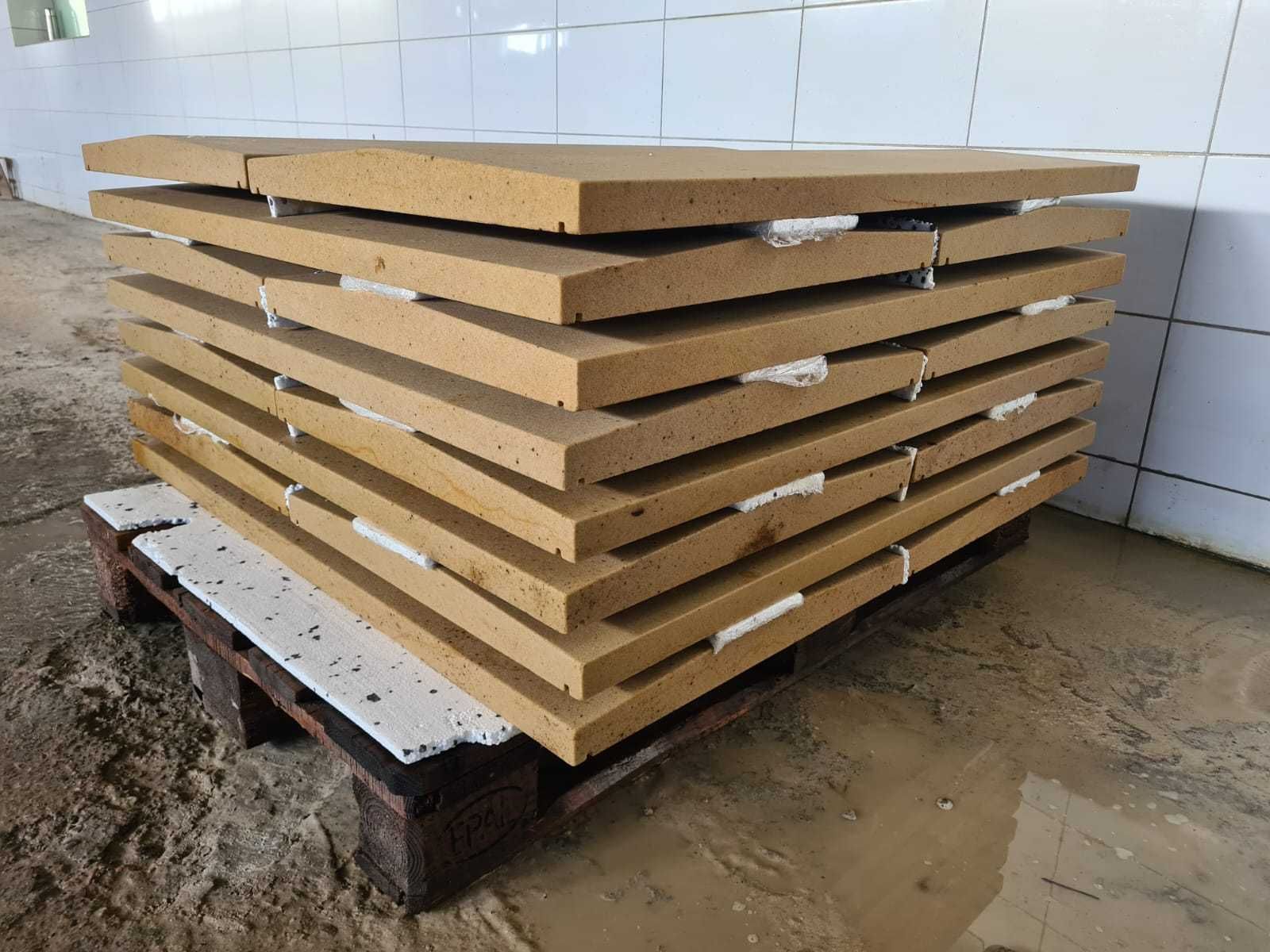 Nakrywa muru, czapka murowa z piaskowca, daszek na mur, kamień natural