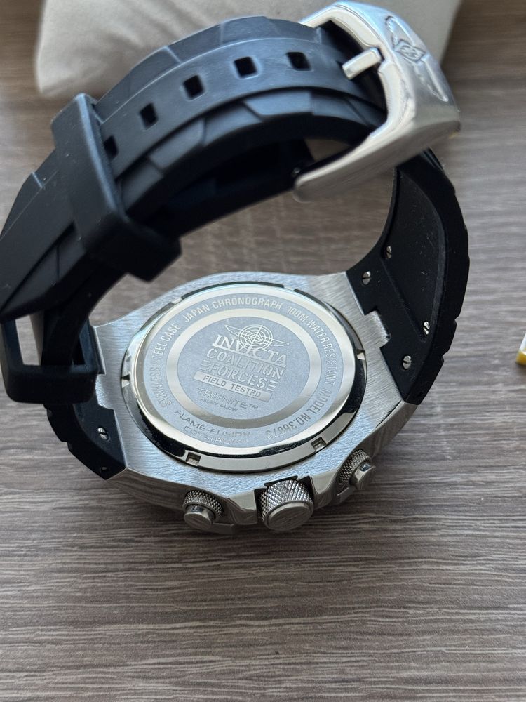 Invicta Coalition Forces Black/Rubber Ø50 mm 36673