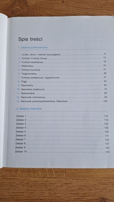 Zbiór zadań matematyka poziom roszerzony