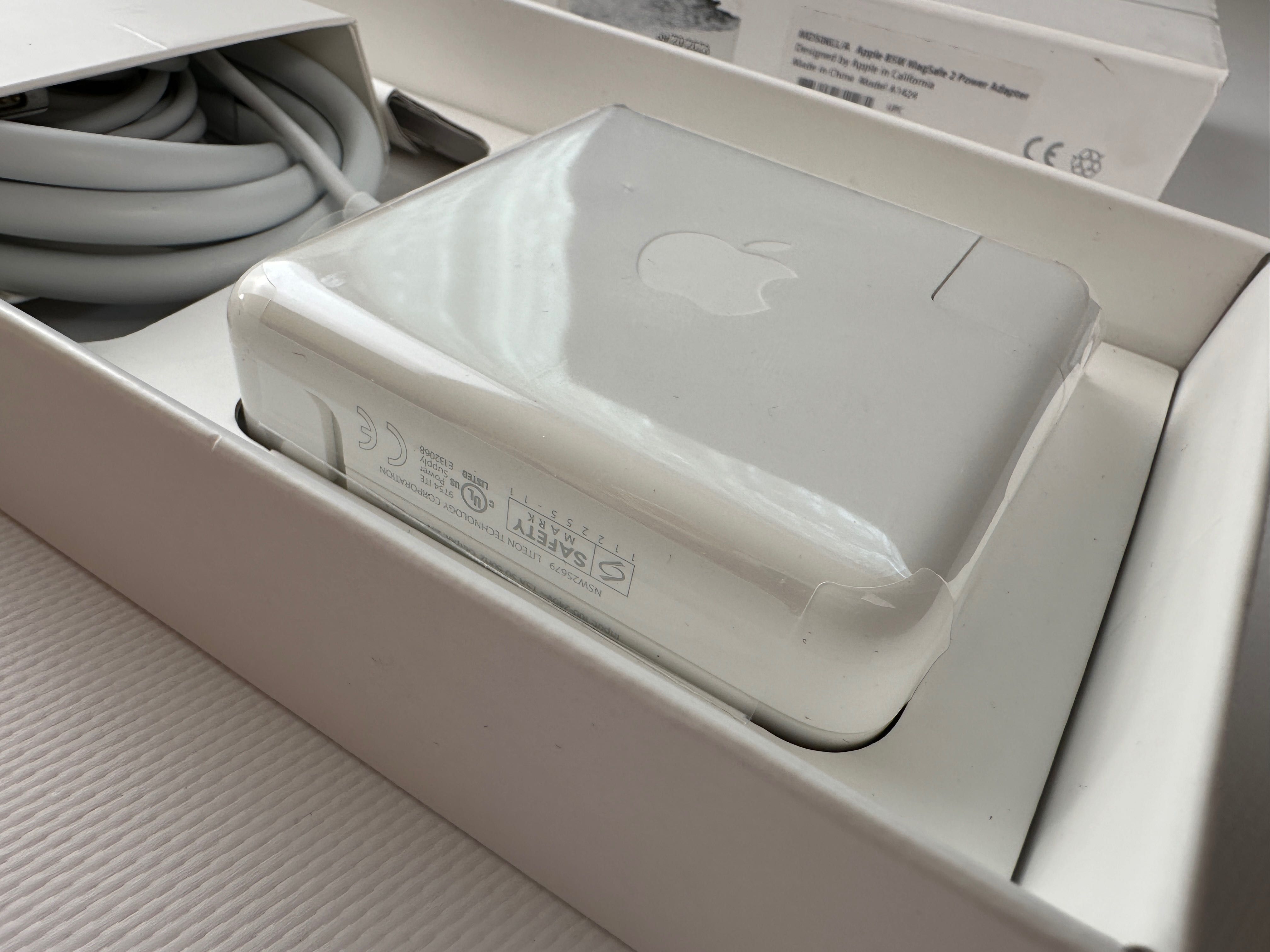 Блок зарядка Apple 85W MagSafe 2 для MacBook Air/Pro оригин США A1424