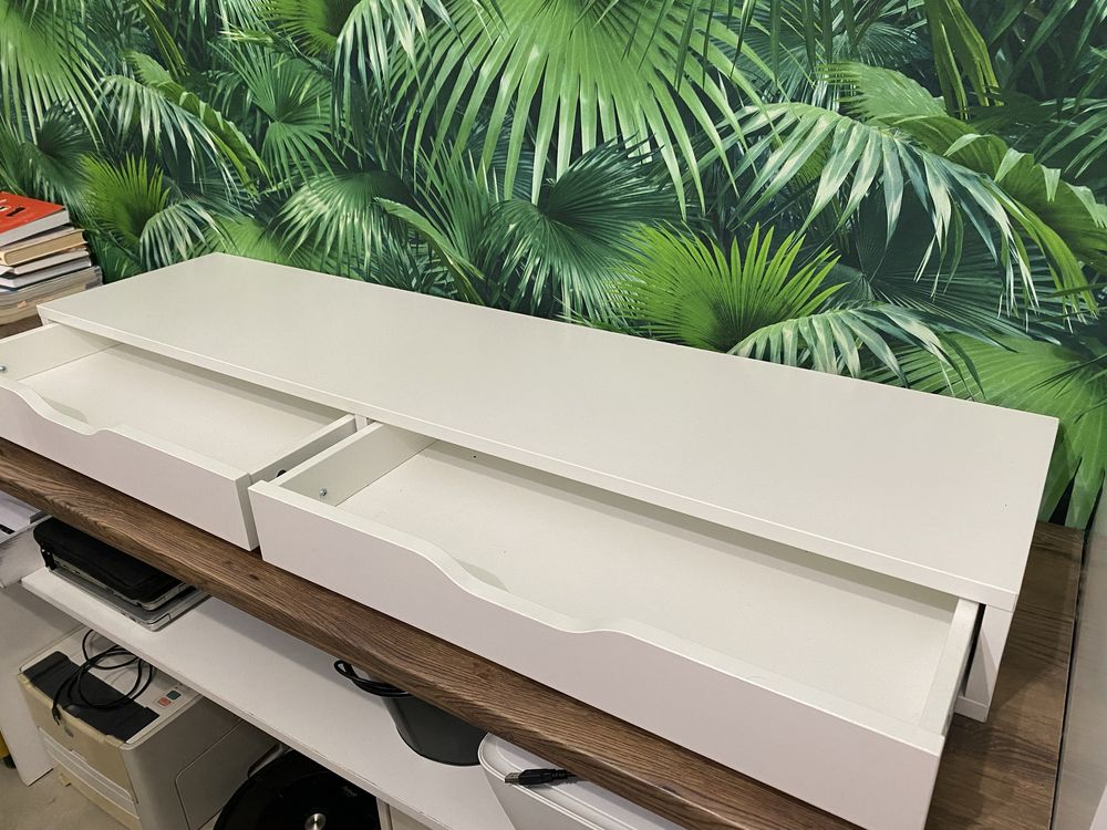 Półka z szufladami Ikea Ekby Alex