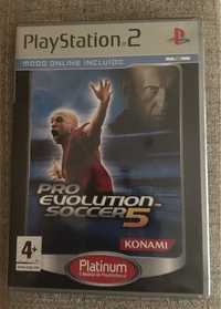 Jogo Pro Evolution Soccer 5 PES5 PlayStation 2 PS2