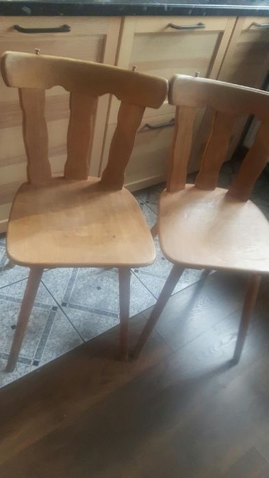 Krzesło, zydel, drewniane