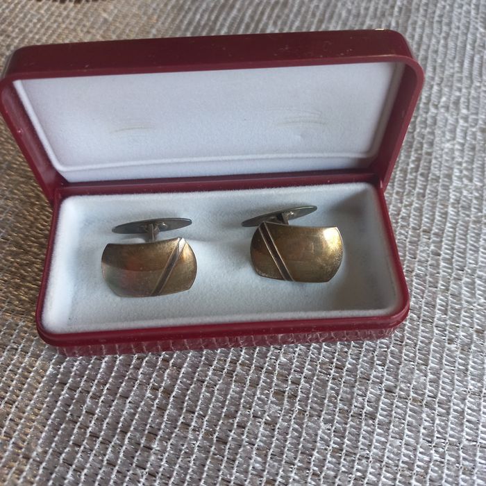 Srebrne spinki do mankietów homiks