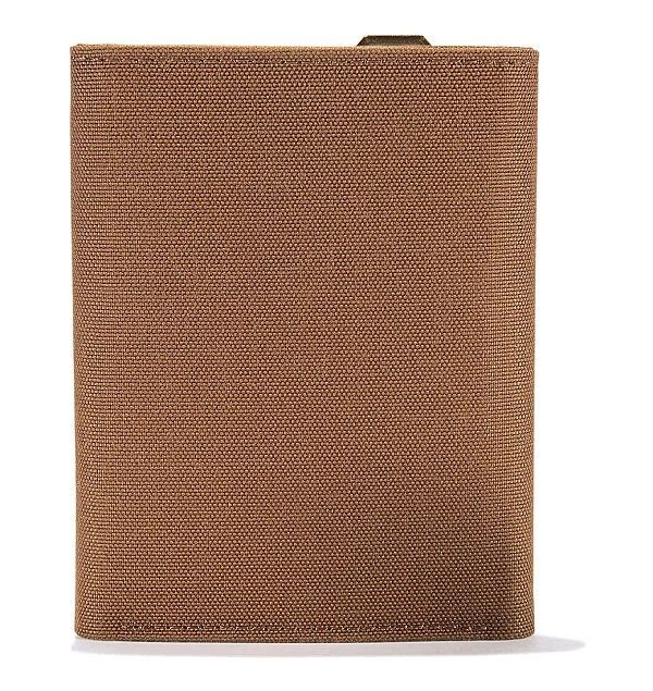 Portfel Carhartt Nylon Duck Trifold Wallet CARHARTT BROWN