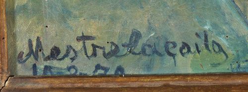 Quadro Óleo sobre tela - CAÇOILA