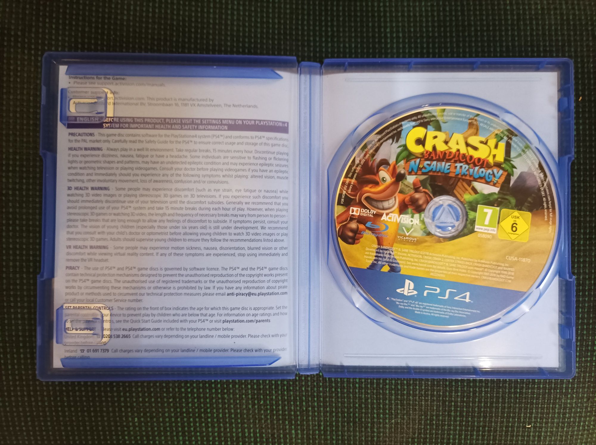Gra crash bandicoot n-sane trilogy ps4 ps5