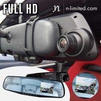 Câmara Vigilância Automóvel (Dash Cam) Full HD c/ LCD sensor movimento