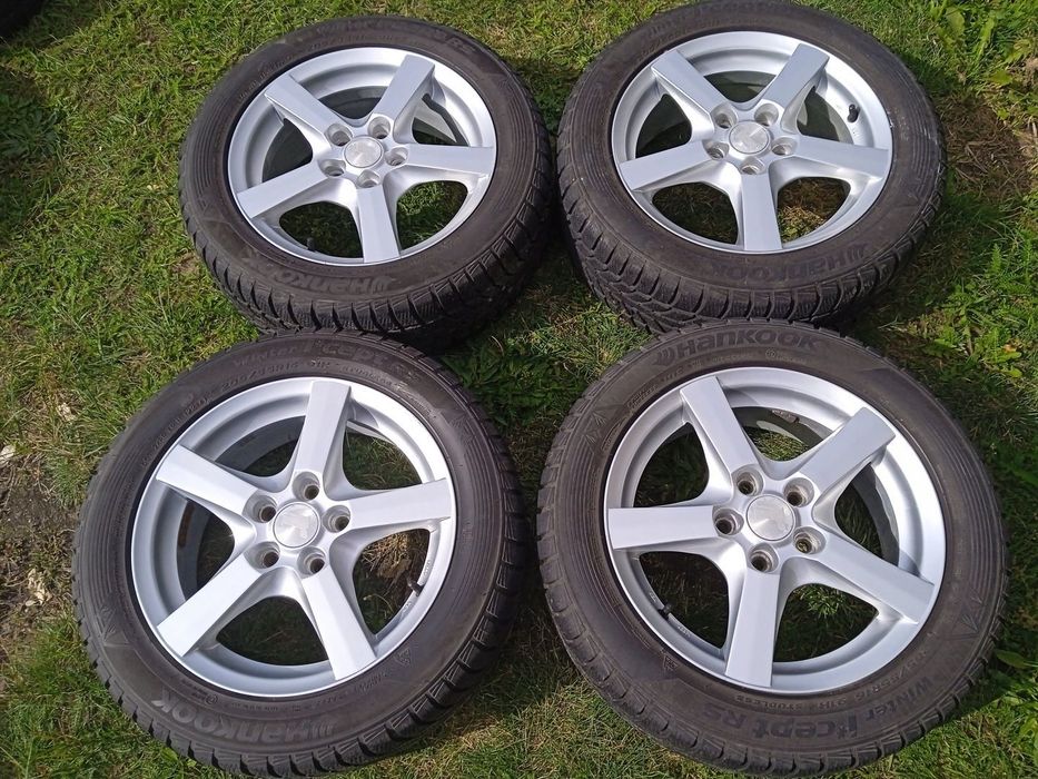 Felgi aluminiowe 5x112 Skoda Octavia Audi VW Golf 5 6 Leon T-rock Opony 16