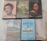 Cassetes Amália Rodrigues, Teresa Salgueiro, Dulce Pontes, Gal Costa