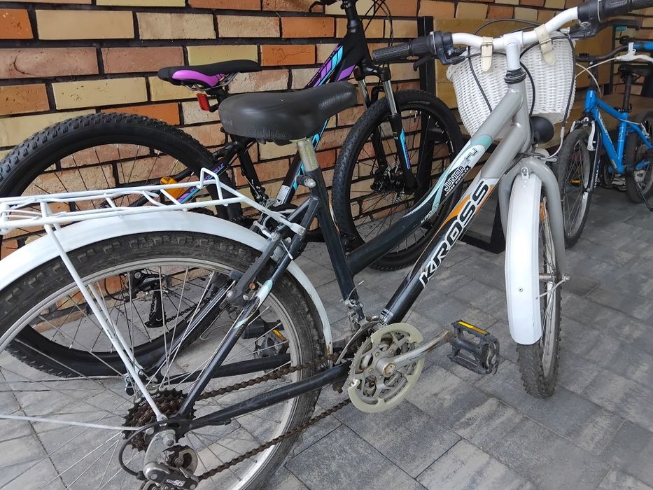 Rower Kross damski dziecięcy 24 cale z koszykiem