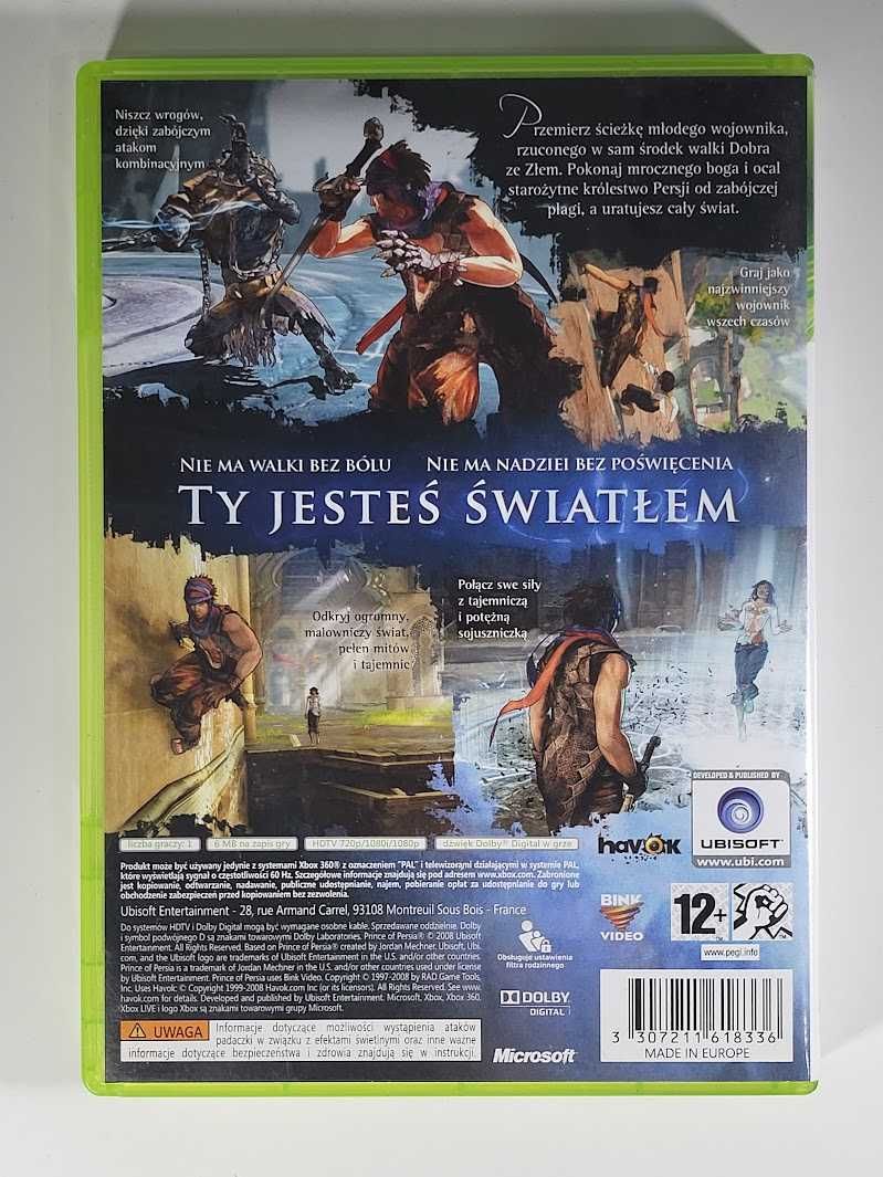 Prince of Persia / Gra Xbox 360 / Dubbing PL / + Książeczka / Mokotów