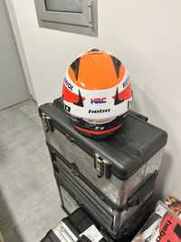 capacete Trial HEBI ZONE 4 REPSOL - tamanho XL