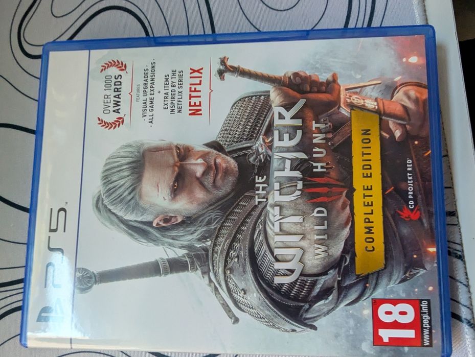 Wiedźmin ps5 jak nowa