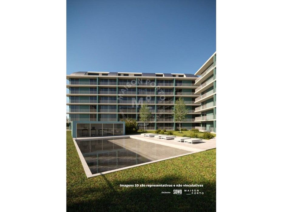 Apartamento T2 com Varanda e Lugar de Garagem em Empreendimento com...