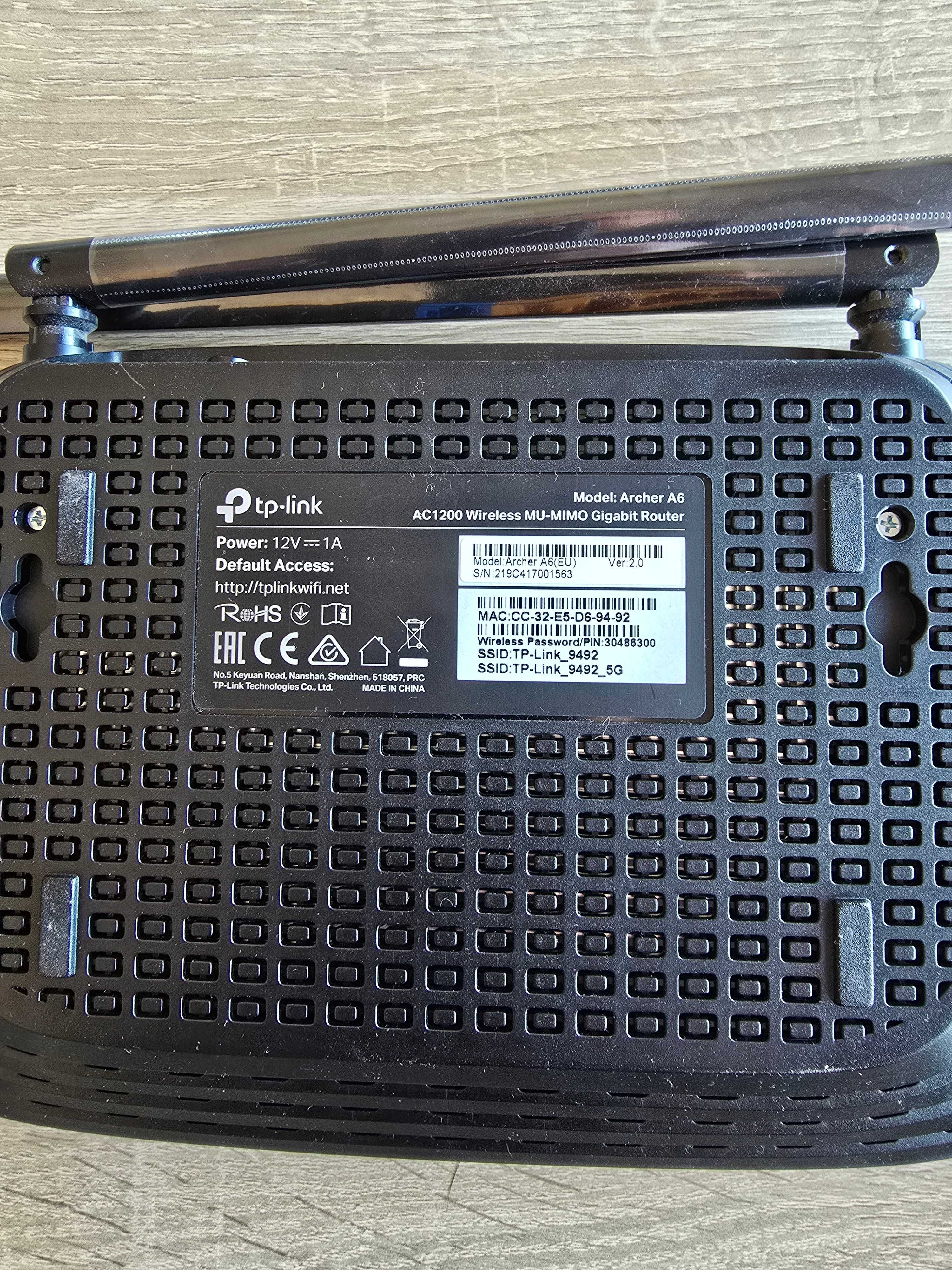 Router TP-Link Archer A6 AC1200 - Nowoczesny Router Wi-Fi 5