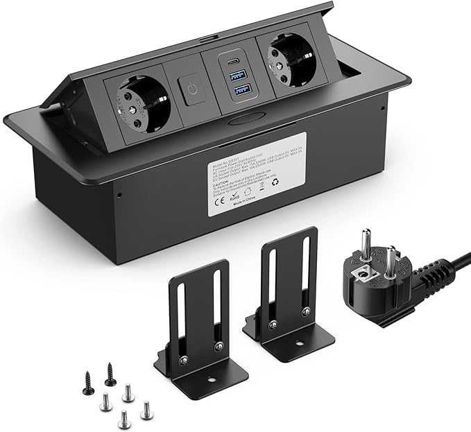 Wysuwane gniazdko , chowane, wpuszczane do zabudowy,