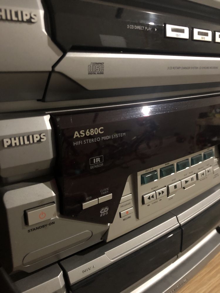 Sprzedaw wieżę PHILIPS AS680C / Supe stan / Sprawna