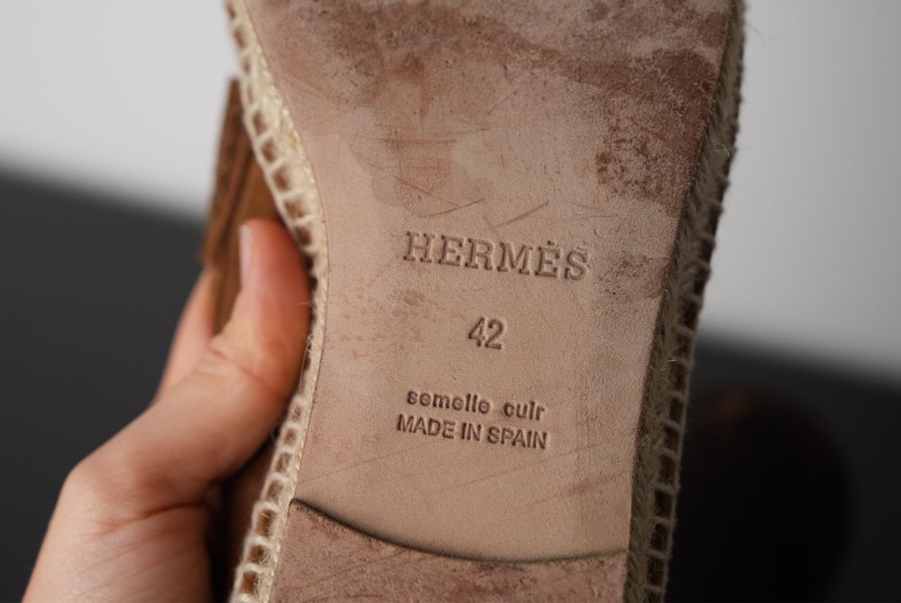 Sapato de verão de homem Hermès 42