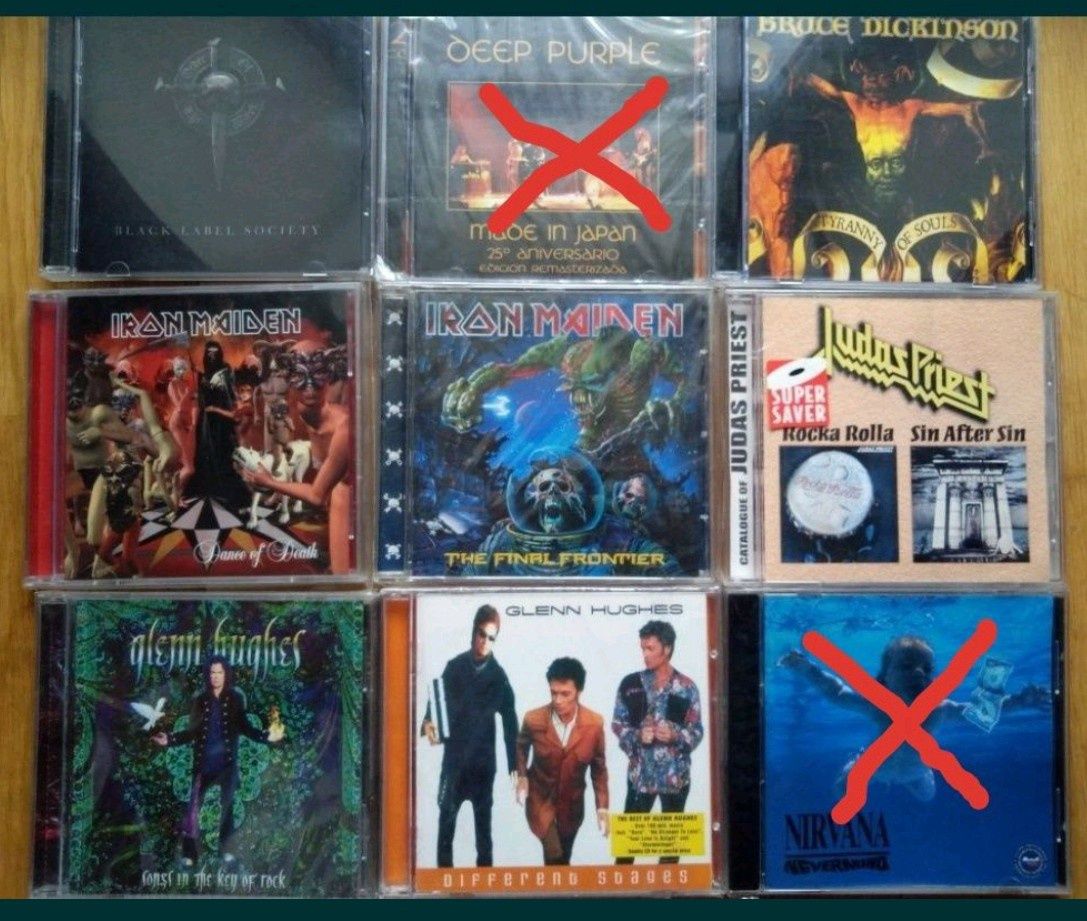 CD : Ten Years After,Elton John,Bloodrock,Whitesnake,Grand Funk Railro