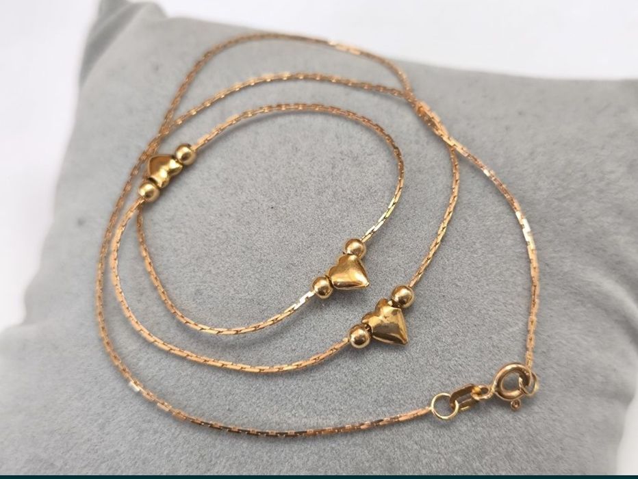 Цепочка золотая 45 см ITALI