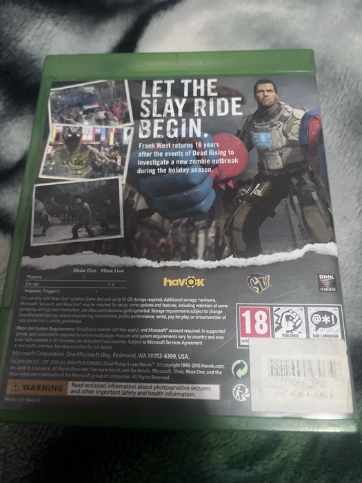 Xbox one deadrising 4