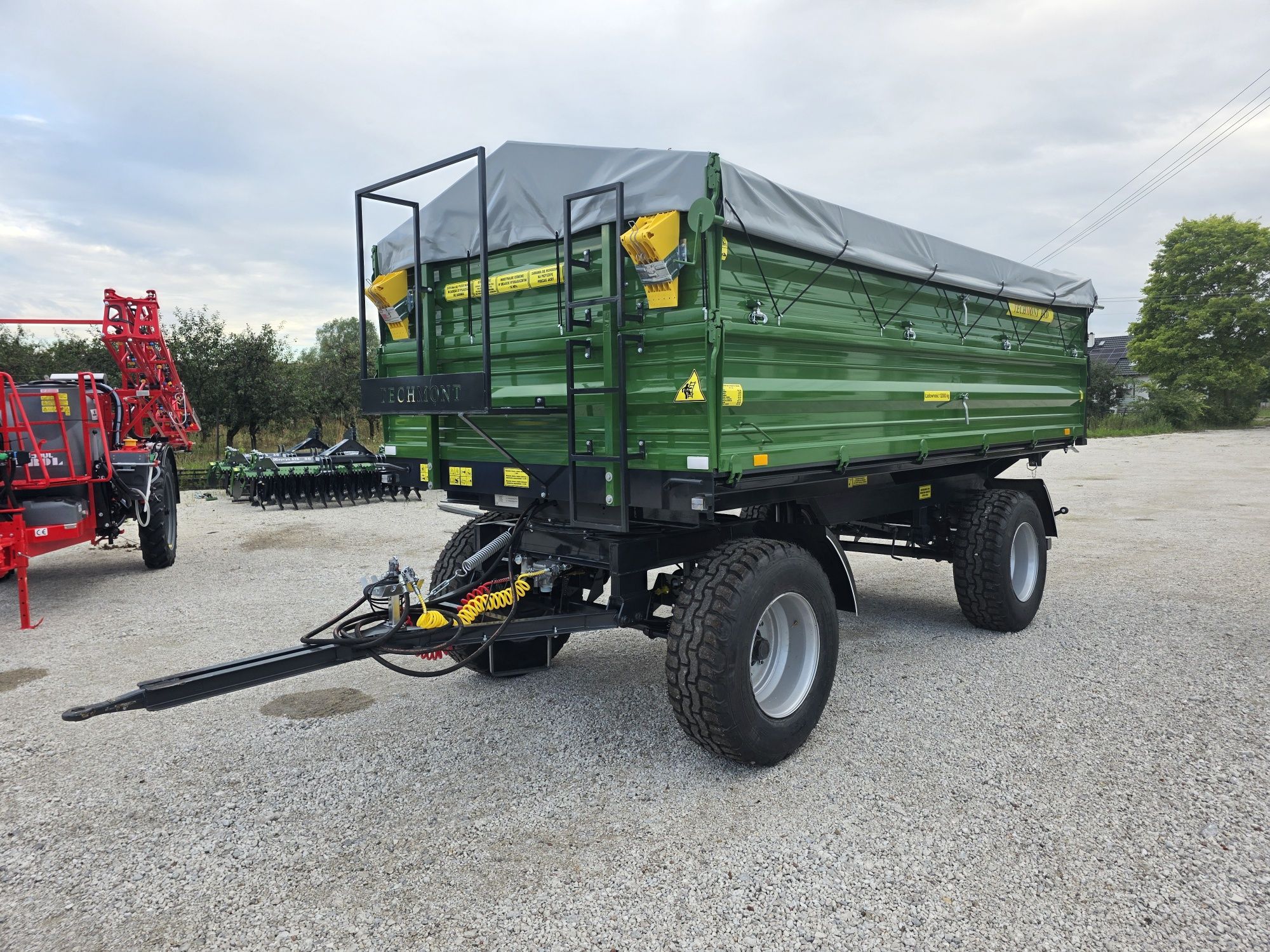 Od ręki!!! Przyczepa Techmont PTD16 12 ton