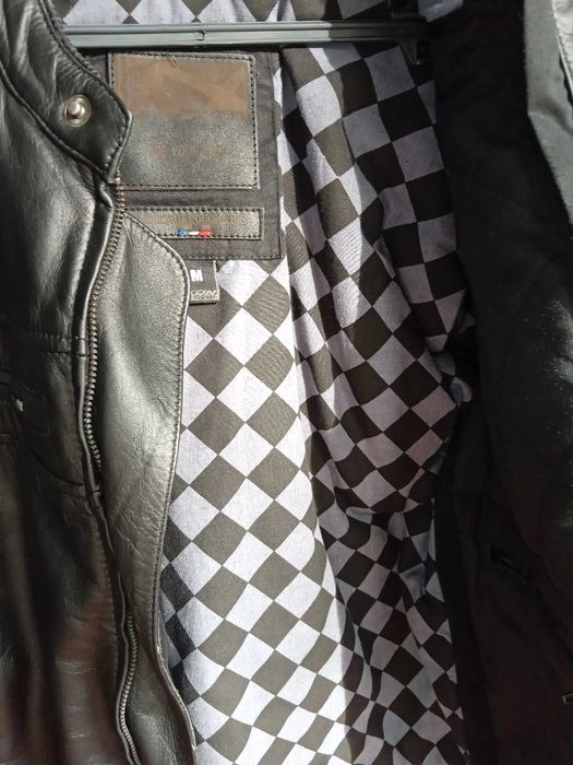 Casaco moto de pele Ixon Black collection edition, novo