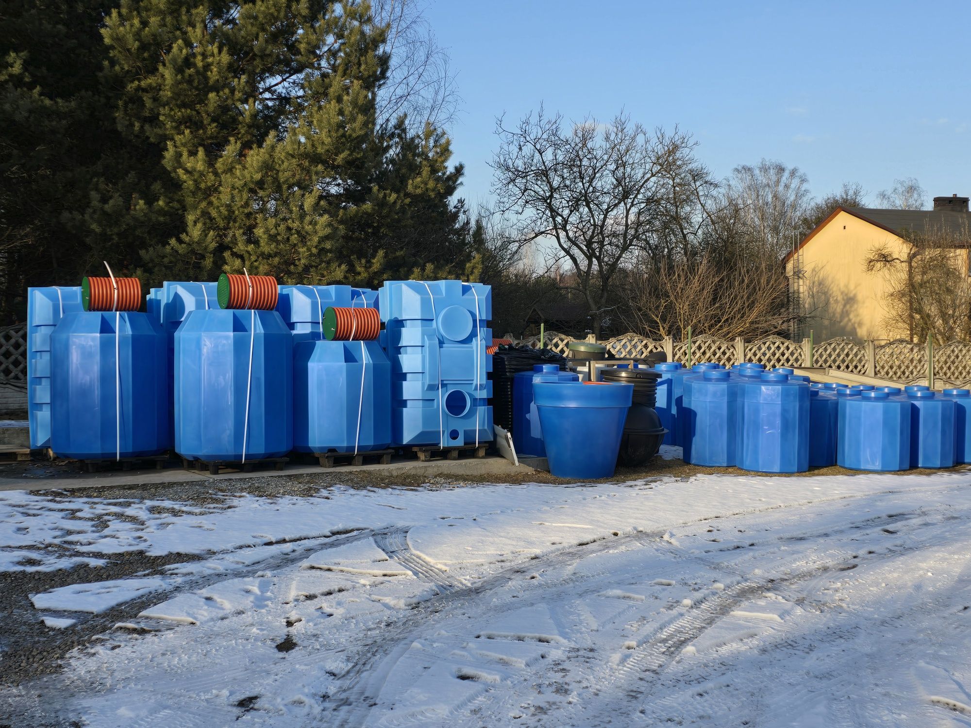 Zbiornik na deszczówkę Szambo Ekologiczne ATEST PRO-PLAST