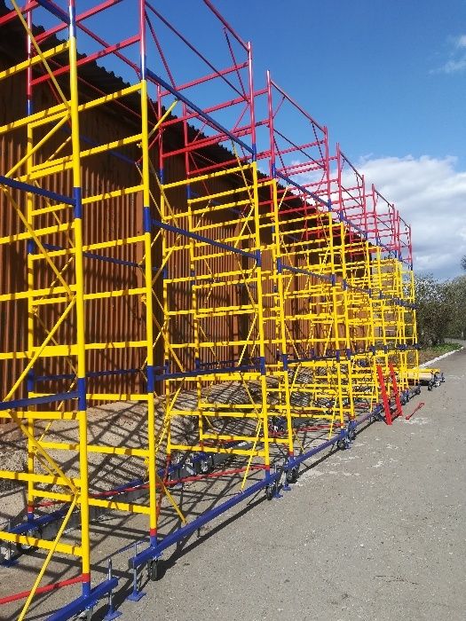 вышка-тура 1,2 х 2м от 3,6 м до 18 м. Бесплатная доставка по Украине