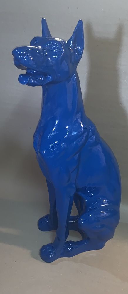 Pies Doberman Figura Różne kolory 90cm