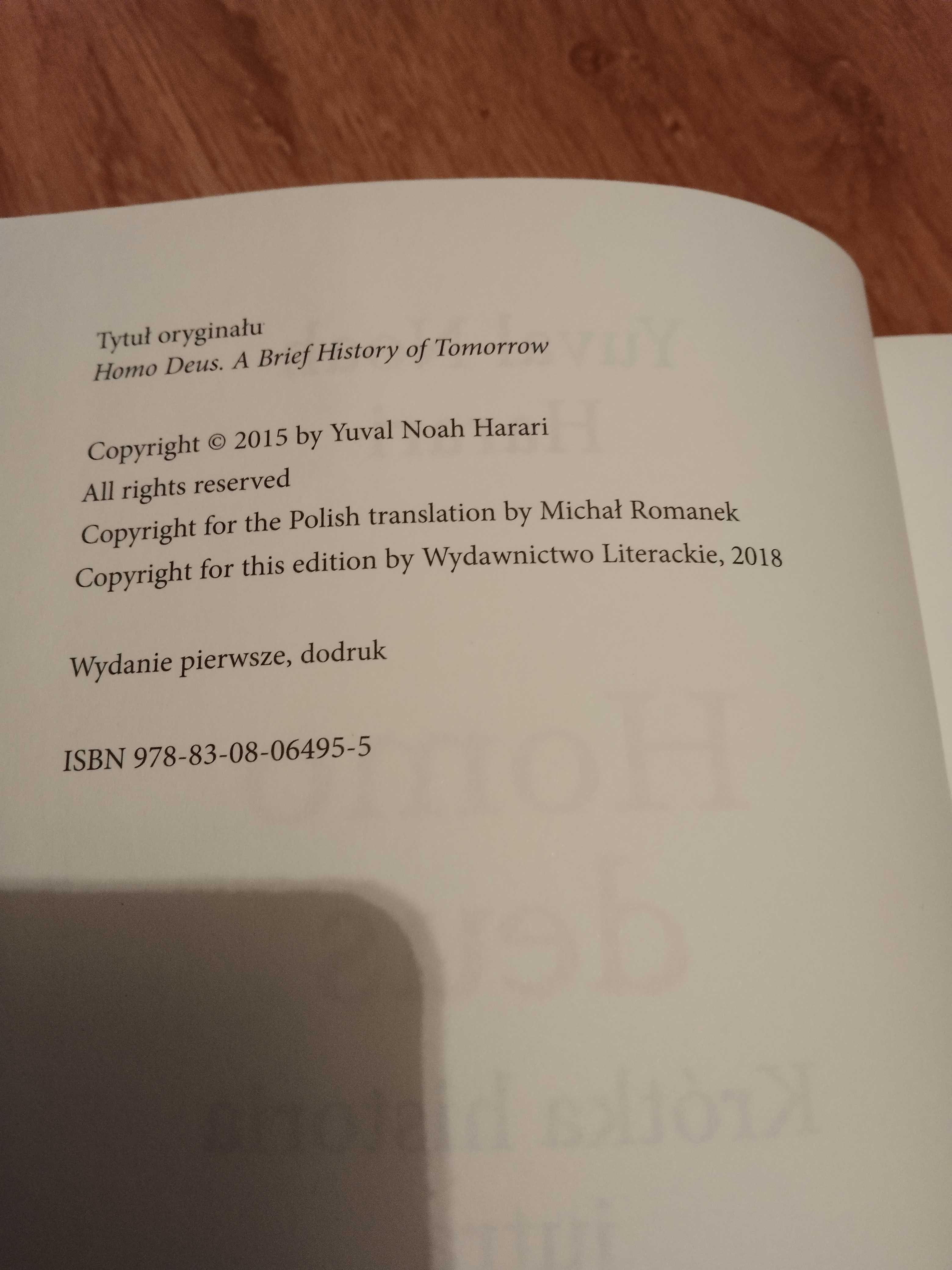 Homo deus Yuval Noah Harari