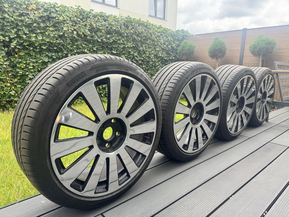 Felgi 18” słoneczka 5x112 z oponami Pirelli Audi a8 a6 a4 Skoda Vw