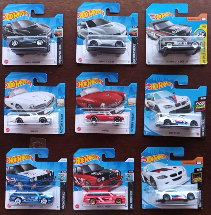 Hot Wheels Novos. Vários, Mainline. Escala 1/64