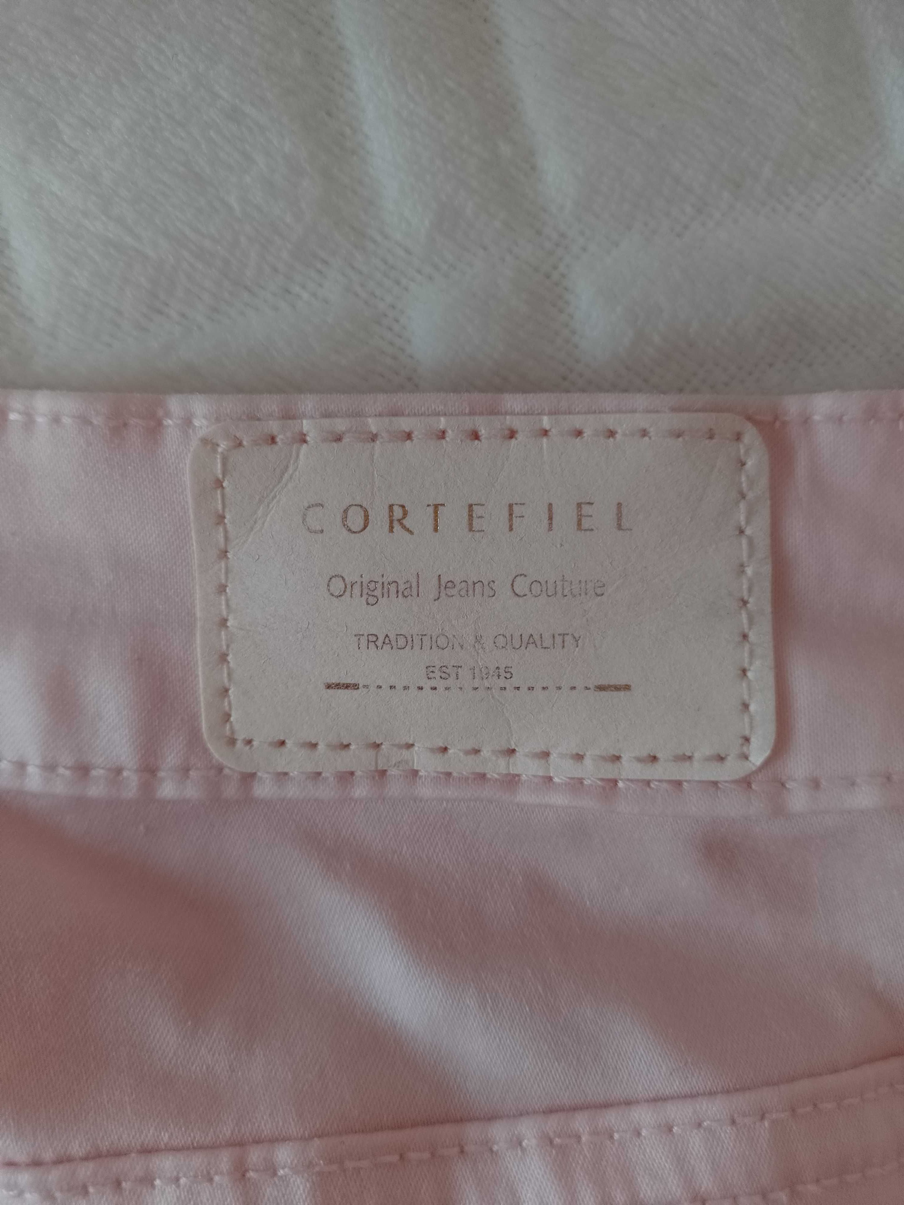 (42/XL) Różowe spodnie rurki z Londynu