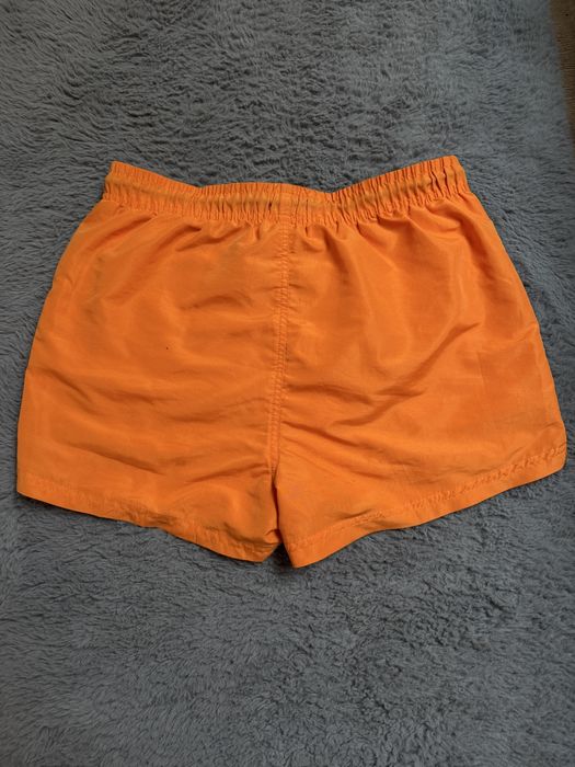 Krótkie spodenki kąpielówki pomarańczowe sinsay rozmiar S
