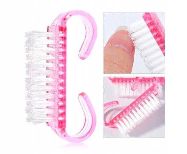 Szczoteczki Jednorazowe Manicure Do Pyłu Paznokci 50 sztuk RÓŻOWE