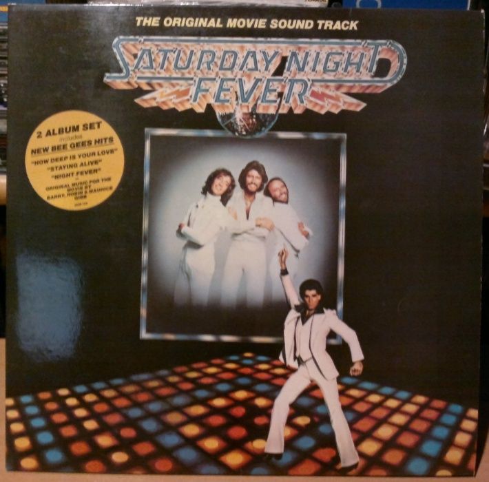 Muzyka z filmu "Saturday Night Fever"(J.Travolta, Bee Gees) Winyl 2 LP