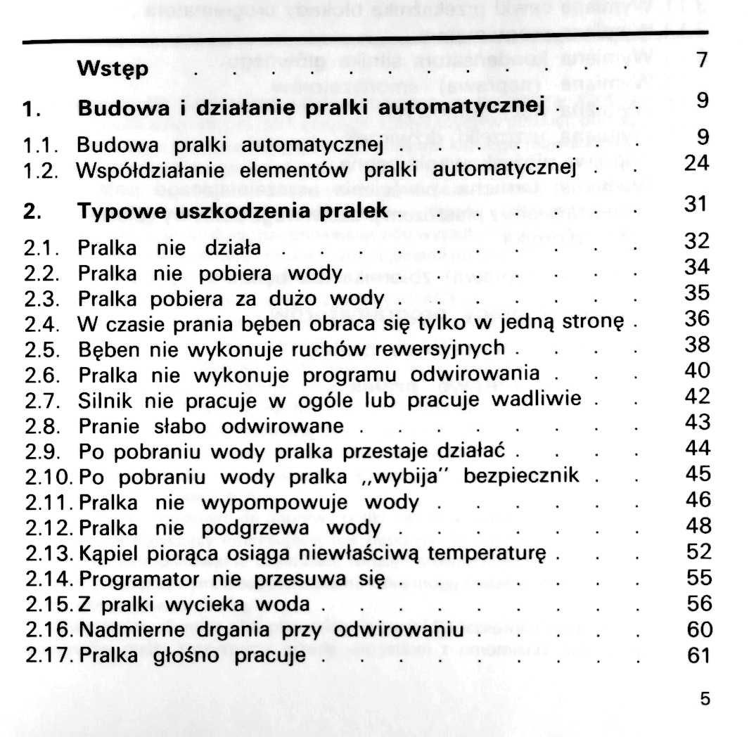 Sam naprawiam pralkę automatyczną – Leszek Sajda