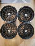 Sprzedam Felgi Dotz Revvo 18" 5x114,3 8j ET48 czarne HONDA
