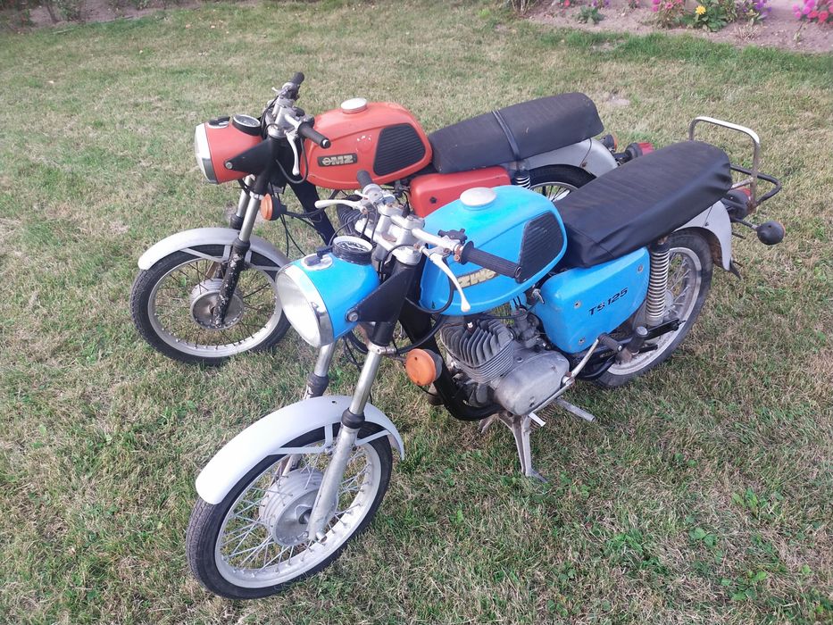 MZ ts125 ""oryginał"" prosta kierownica