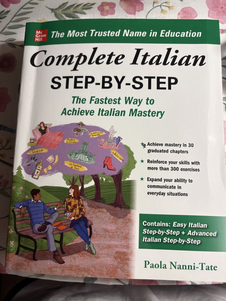 Książka do włoskiego „Complete Italian - step by step”