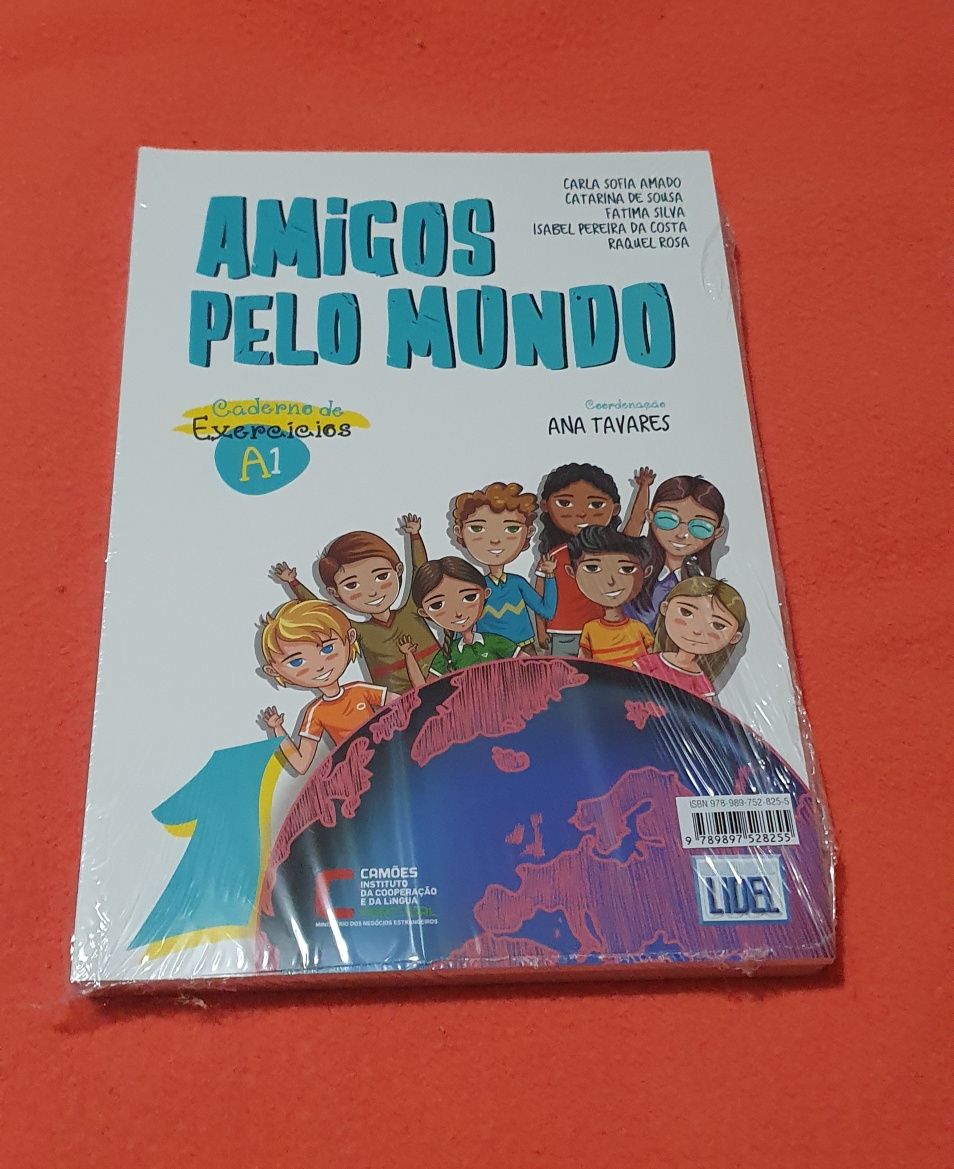 Amigos pelo mundo pack livro do aluno + caderno de exercícios NIVEL A1