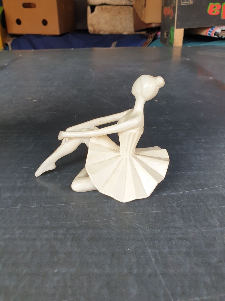 Pigmejka Figurka Baletnica bakelit? Art Deco?