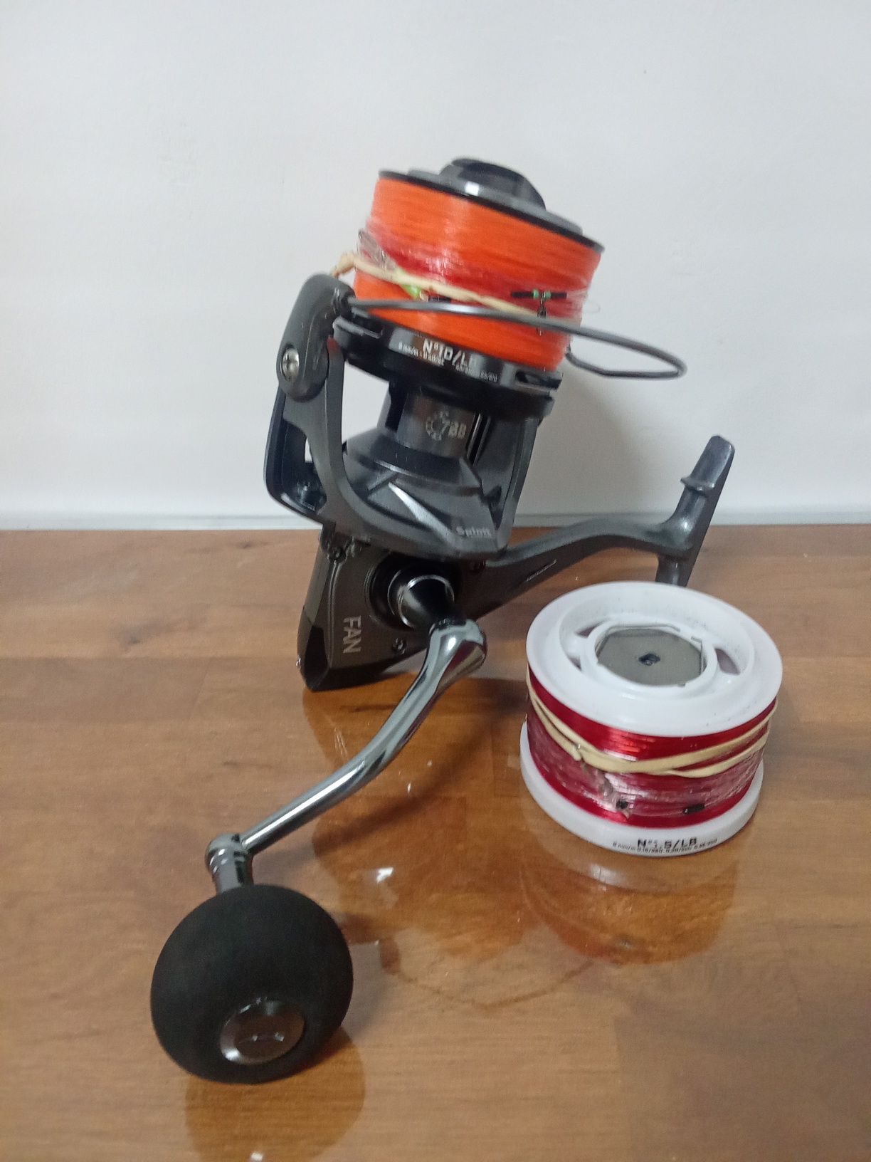 Cana e carreto surfcasting