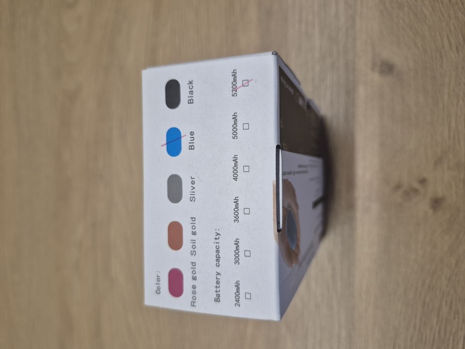 Ogrzewacz i powerbank 2w1