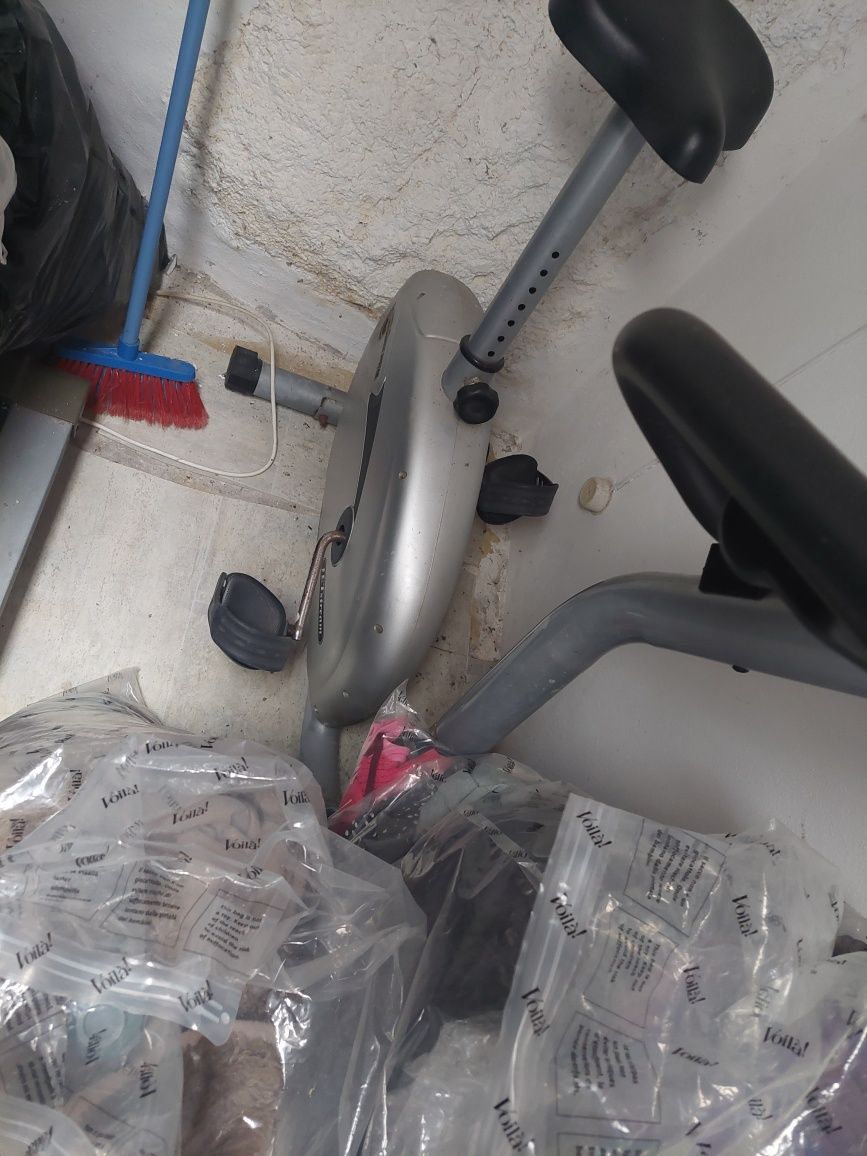 Passadeira e bicicleta ergometrica