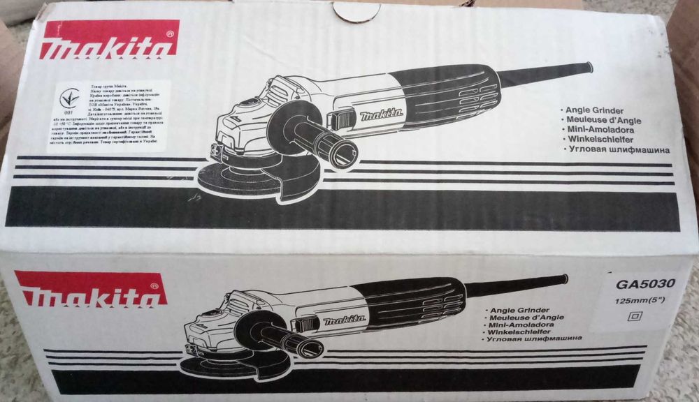 Makita GA5030.  Шлиф-болкарка. ОРИГИНАЛ